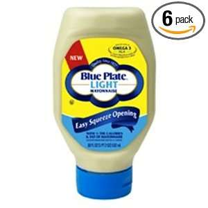 Blue Plate Light Mayonnaise Squeeze Grocery & Gourmet Food