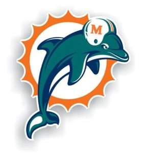  NIB Miami Dolphins NFL Two 12in Fridge Magnets Sports 