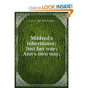  Mildreds Inheritance Just Her Way; Anns Own Way Annie 