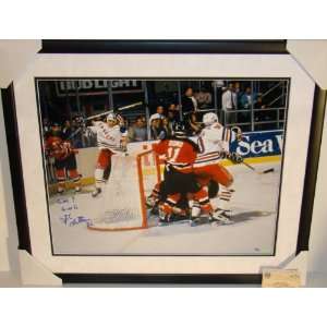  NEW Stepane Matteau SIGNED Framed 16X20 LE/32 STEINER 