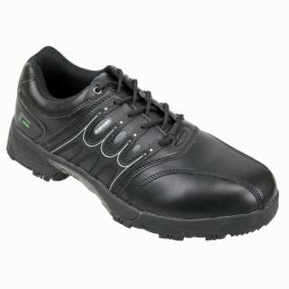Forgan IWD Leather Golf Shoes ALL BLACK 1 Year Waterproof Warranty 