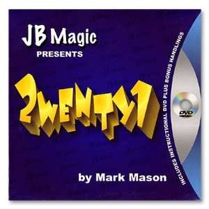 Magic DVD 2wenty1 (21) by Mark Mason and JB Magic Toys & Games