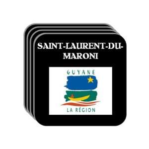   Guiana   SAINT LAURENT DU MARONI Set of 4 Mini Mousepad Coasters