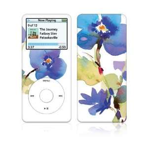 Apple iPod Nano (1st Gen) Decal Vinyl Sticker Skin   Flower in 