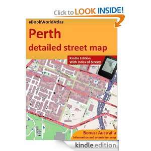 Map of Perth (Australia) eBookWorldAtlas Team  Kindle 