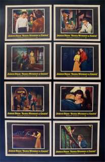 REBEL WITHOUT A CAUSE MOVIE POSTER LOBBY SET JAMES DEAN  