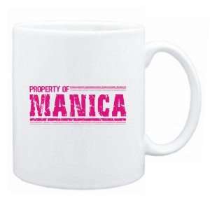  New  Property Of Manica Retro  Mug Name