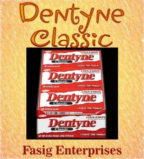 Boxes Dentyne Classic Gum 012546032025  