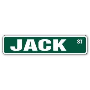 JACK Street Sign Great Gift Idea 100s of names to choose from