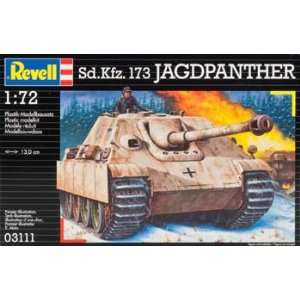   72 Sd.Kfz.173 Jagdpanther (Plastic Model Vehicle) Toys & Games