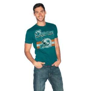  Miami Dolphins Single Coverage Tri Blend T Shirt Sports 
