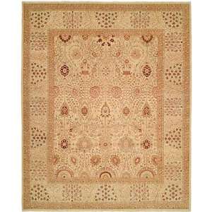 Hri Hadji Jalili 6015 Cream/Ivory 8 X 10 Area Rug 