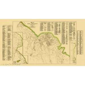   BAR HARBOR AND VICINITY MAINE (ME) LANDOWNER MAP 1904