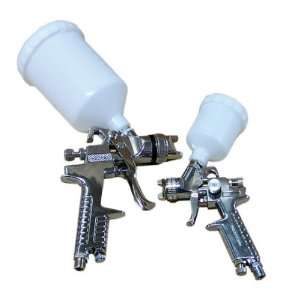  Magnum Air 2 Piece HVLP Gravity Feed Spray Gun Kit