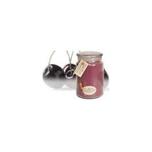  8oz Black Cherry Scented Natural Soy Jar Candle