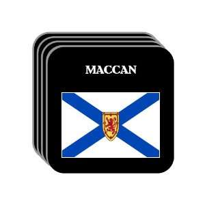  Nova Scotia   MACCAN Set of 4 Mini Mousepad Coasters 