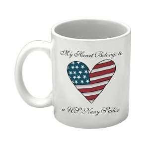  My American Heart Personalized Military Ceramic Coffee Mug 