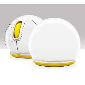  Jelfin Standard USB Mouse   Yellow Accent, White Skin, Can 