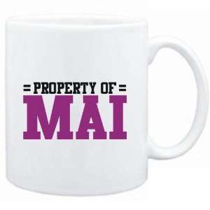  Mug White  Property of Mai  Female Names Sports 