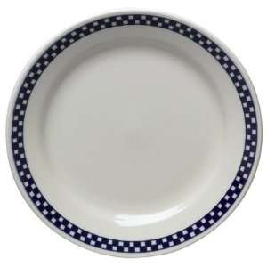  Diner Check 9 Luncheon Plate in Cobalt Blue [Set of 4 