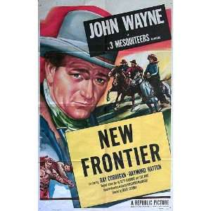 New Frontier Movie Poster (11 x 17 Inches   28cm x 44cm) (1939) Style 