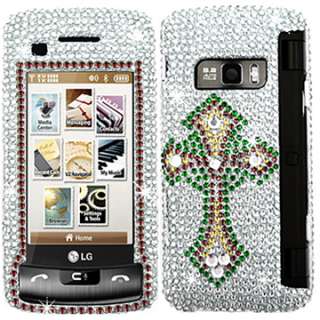   CRYSTAL FACEPLATE HARD SKIN CASE COVER LG ENV TOUCH VX11000  