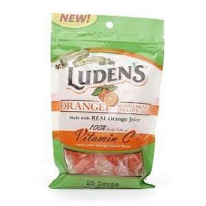  Ludens Vitamin C Supplement Drops, Orange, 25 ea 