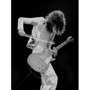  Jimmy Page by Richard E. Aaron, 36x48