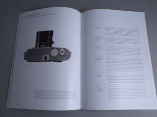 Leica M9 M9 P System Product Brochure RARE  