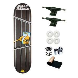 Toy Machine Billy Marks Lockup 7.75 Skateboard Deck Complete  