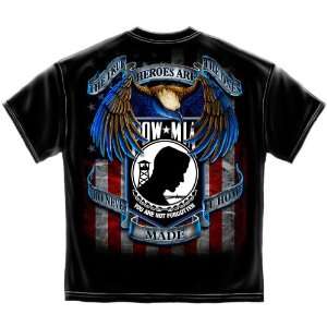  True Heroes Pow   Military T Shirt