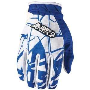  Answer Racing JSC Shatter Gloves   Small/Blue Automotive