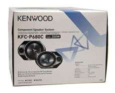 PAIR KENWOOD KFC P680C 6x8 PLATE COMPONENT SPEAKERS  