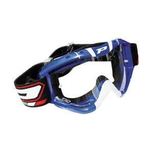  Pro Grip 3400 Duo Race Line Goggles   Blue Automotive