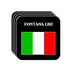  Italy   FONTANA LIRI Set of 4 Mini Mousepad Coasters 