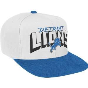  Reebok Detroit Lions High Crown Snap Back Hat Adjustable 