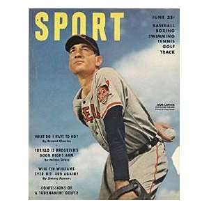     Sport Bob Lemon Cover June 1950   MLB Media