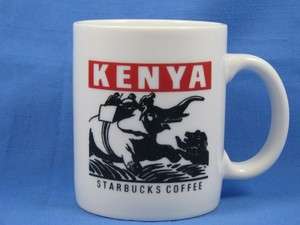 Starbucks Kenya Elephant Coffee Mug  