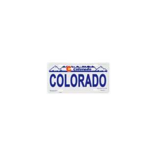 Colorado License Plate Automotive