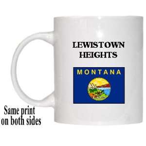  US State Flag   LEWISTOWN HEIGHTS, Montana (MT) Mug 