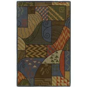  Kaleen Kanha Malawi 6601 Blue 17 3 X 5 Area Rug