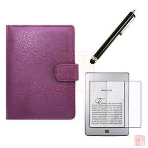  Case Cover+Stylus+Screen Protector for  Kindle Touch 2011  