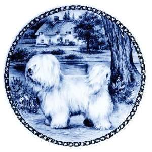  Coton de Tulier Danish Blue Porcelain Plate