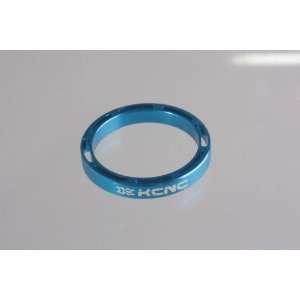  KCNC Hollow Design Headset Spacer 10 mm 1 1/8 Blue AL 
