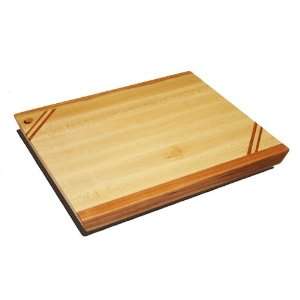  Equinox Cutting Board Small. 11 x 14 Maple with Cherry 