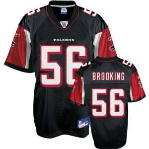  Keith Brooking Atlanta Falcons Kids 4 7 NFL Black Jersey 