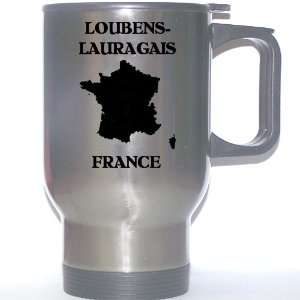  France   LOUBENS LAURAGAIS Stainless Steel Mug 