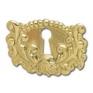  Brass Keyhole Escutcheon
