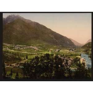  Reprint of The valley, Laruns, Pyrenees, France