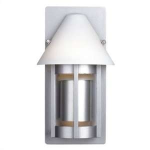  Lakeview Small Outdoor Wall Fixture in Vista Silver